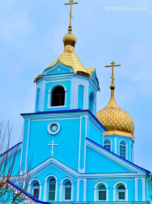 Храм Всех Святых в земле Русской Просиявших г. Михайловск
