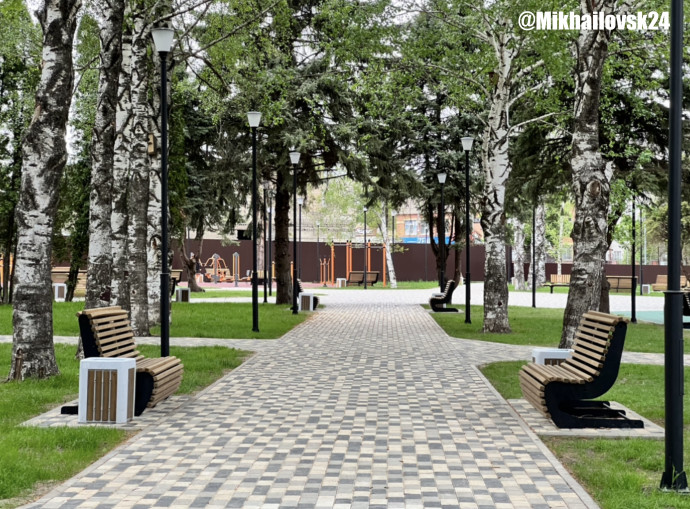 Сквер &laquo;Молодёжный&raquo;, Михайловск