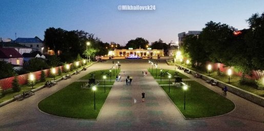 Мемориальный комплекс &laquo;Огонь Вечной Славы&raquo;, Михайловск