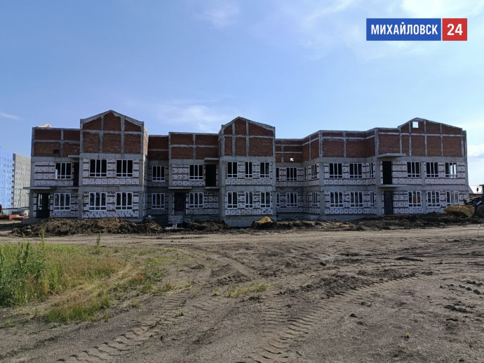 ​В Михайловске уже почти наполовину готов современный детский сад